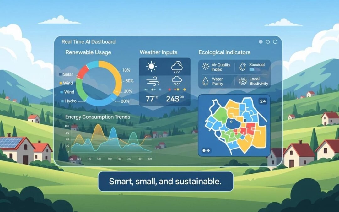 Balancing Nature and Need: AI in Community-Led Renewable Projects