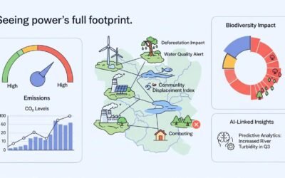 Mapping What Matters: AI for Environmental Accountability in Energy